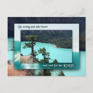 Wait for the LORD Postcard