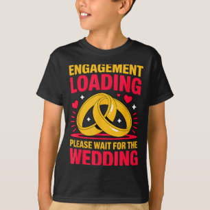 Wait For The Wedding Future Husbande Wife Husband T-Shirt
