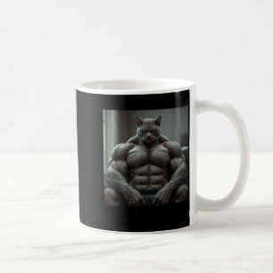 Wait Goated Cat Silly Funny Cats Meme Men Women Coffee Mug