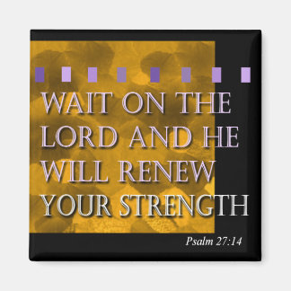 Wait On The Lord Magnet