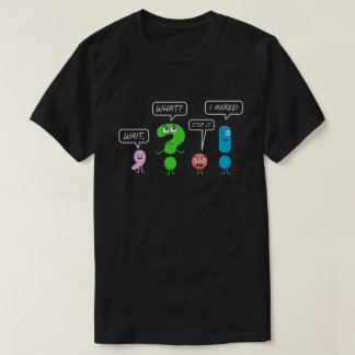 Wait What Funny Punctuation Teacher Gift T-Shirt