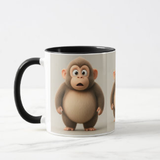 “Wait, What?” Monkey Mug
