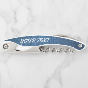 Waiter Corkscrew Wine Opener – Engraved Name Gift