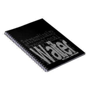 Waiter Extraordinaire CUSTOM Notebook