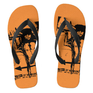 WAITER OF WARRIORS FLIP FLOPS