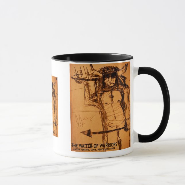 WAITER OF WARRIORS MUG (Right)