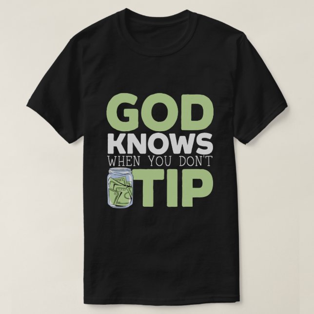 Waiter Waitress Bartender Mixologist Bartending 12 T-Shirt (Design Front)