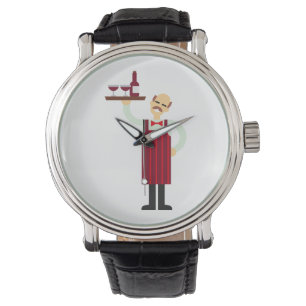 Waiter with Wine Watch