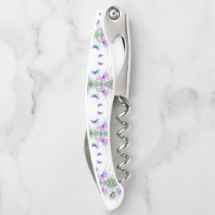 Waiter's Corkscrew with Butterflies