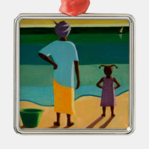 Waiting 2005 metal tree decoration