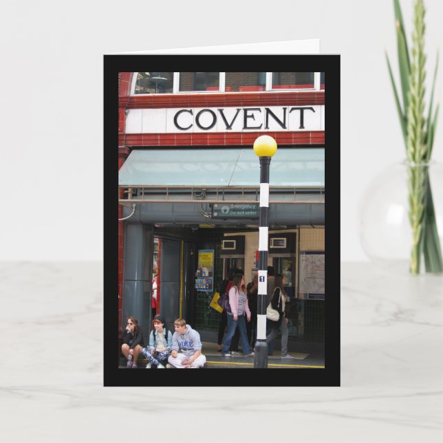 Waiting at Covent Card (Front)