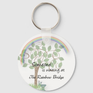 Waiting at Rainbow Bridge keychain template