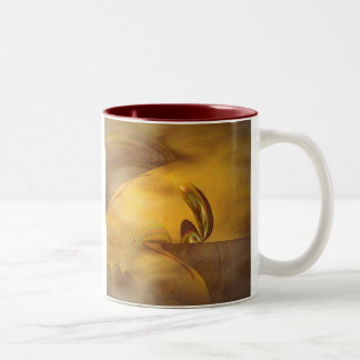 Waiting at the Edge Two-Tone Coffee Mug