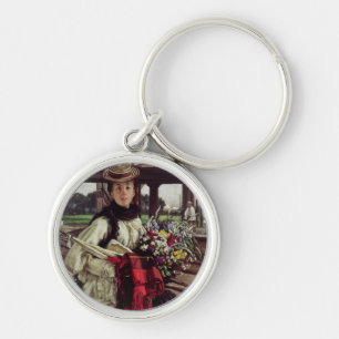 Waiting at the Station Key Ring