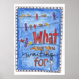 Waiting Birds Poster