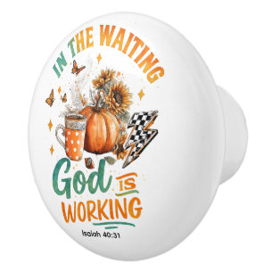 Waiting Ceramic Knob