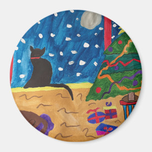 Waiting For Christmas Magnet