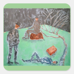 WAITING FOR GODOT Sticker