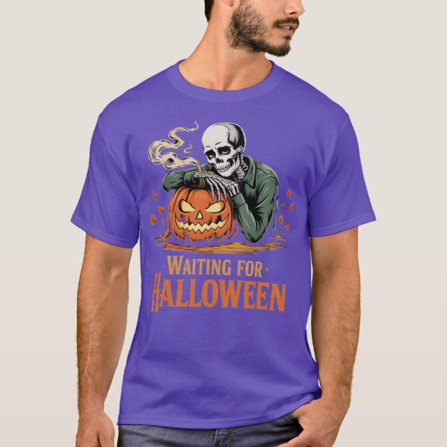 Waiting for Halloween T-Shirt (Front)