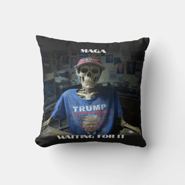 waiting for it cushion (Front)
