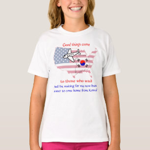 Waiting for My Baby Sister (Korea) T-Shirt