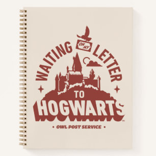 Waiting for my Letter to HOGWARTS™ Notebook