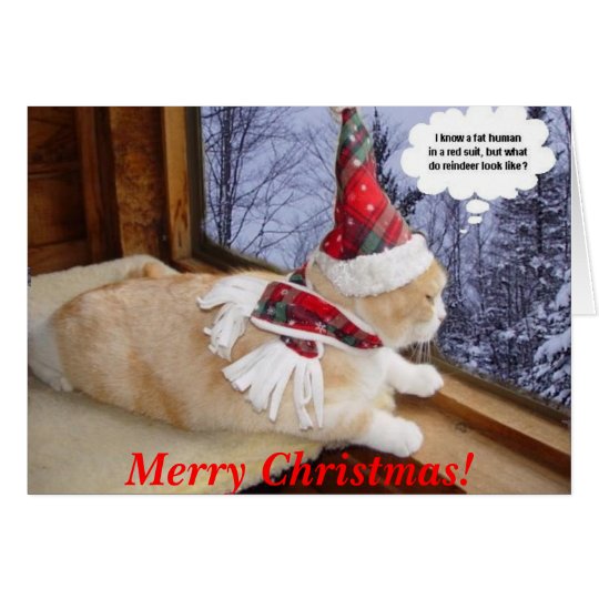 Waiting for Santa Card