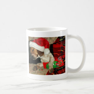 Waiting for Santa -Christmas Snoopy Beagle Dog Coffee Mug