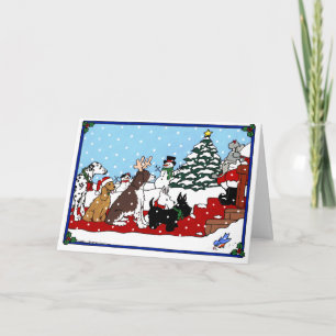 WAITING FOR SANTA HOLIDAY CARD