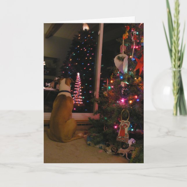 Waiting For Santa Holiday Card (Front)