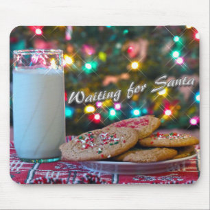 Waiting for Santa Mouse Mat