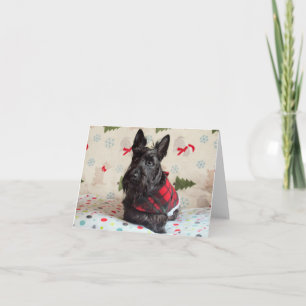 Waiting for Santa Paws Card