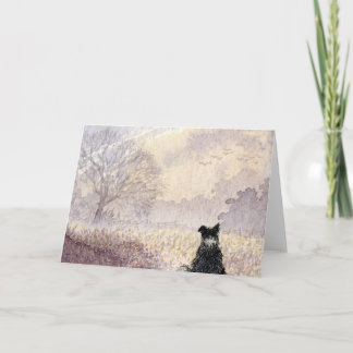 Waiting for Snow Card