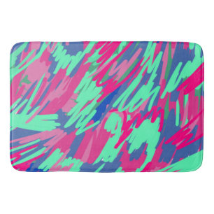 Waiting for Spring Abstract Print  Bath Mat