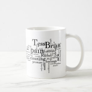 Waiting For Spring word cloud mug