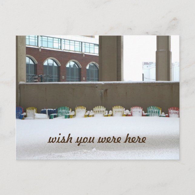 Waiting for Summer (wish you were here) Postcard (Front)