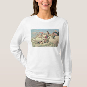 Waiting for the Blessing outside Rome T-Shirt
