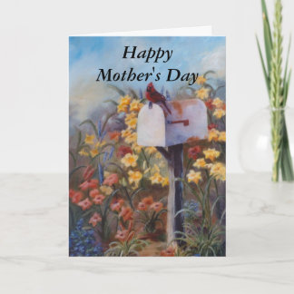 Waiting For the Mail Mother's Day Card