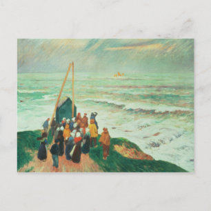 Waiting for the Return of the Fishermen Postcard