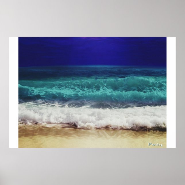 Waiting for the sunrise poster (Front)