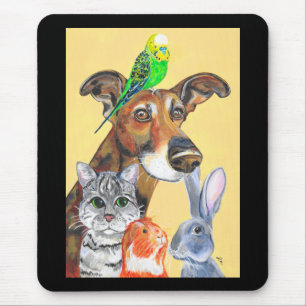 Waiting for the weekend design mouse mat