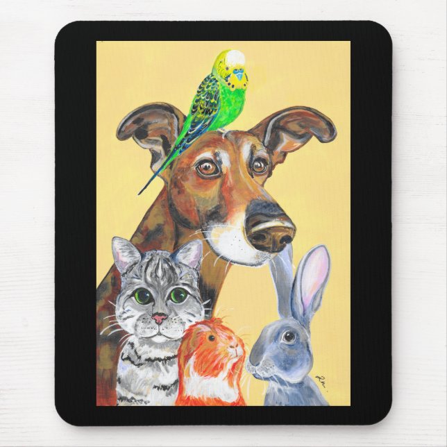 Waiting for the weekend design mouse mat (Front)