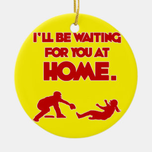 WAITING FOR YOU AT HOME CERAMIC TREE DECORATION