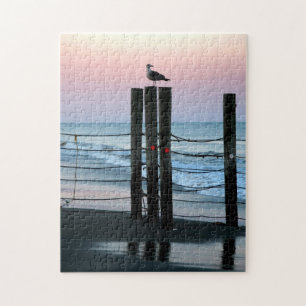 Waiting On Sunset Jigsaw Puzzle