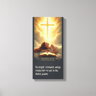 Waiting on the Lord Canvas Print