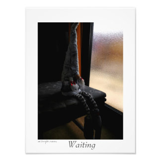 Waiting Photo Print