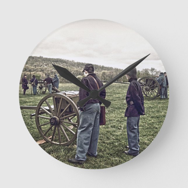 Waiting Round Clock (Front)