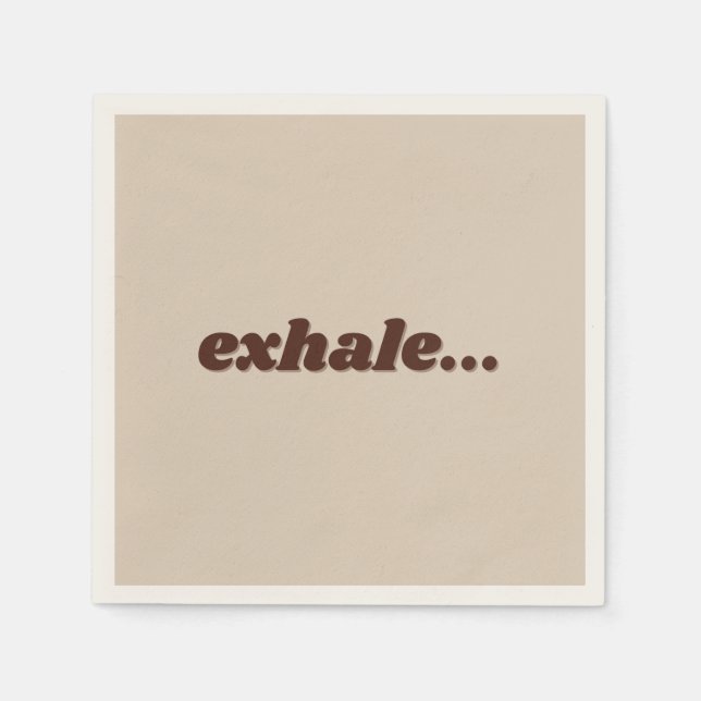 Waiting To Exhale Luxe Cocktail Napkins (Front)