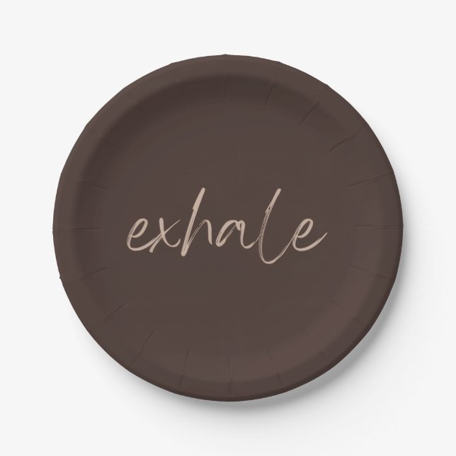 Waiting To Exhale Luxe Paper Plates (Front)