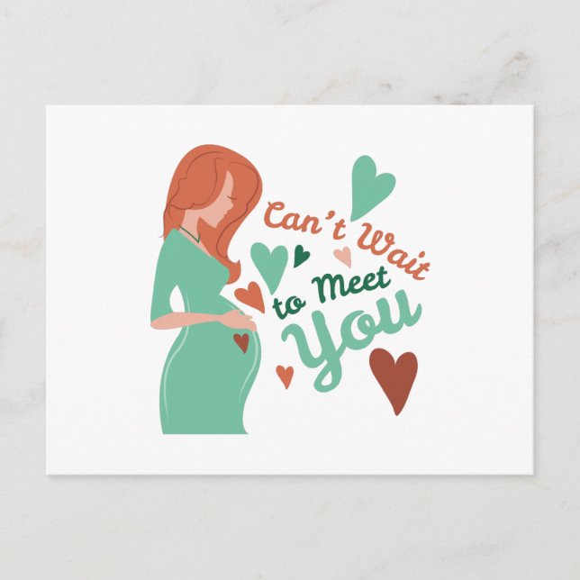 Waiting To Meet Postcard (Front)